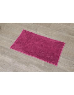 7707150 - tapis microfibre boules uni 45x75 cm - fuchsia