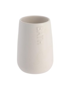 6193100 - gobelet dolomite rond bath - blanc