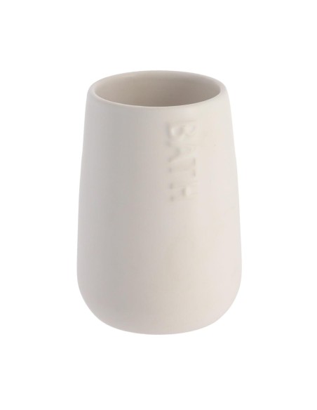 6193100 - gobelet dolomite rond bath - blanc