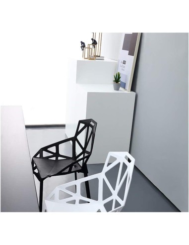 pp-637 - chaise spider blanc w-02