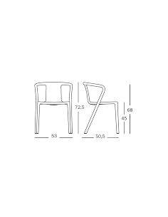 pp-606 - chaise astro rose pk-02