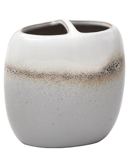 6395642-porte brosses a dents porcelaine oval  -  coconut island