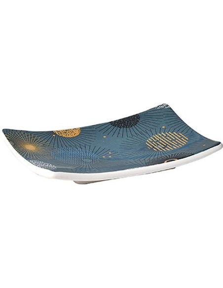 6477641-porte savon dolomite imprime - art deco