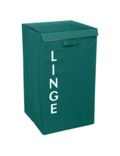 panier linge gm vert ecriture