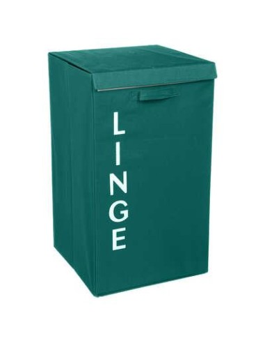 panier linge gm vert ecriture