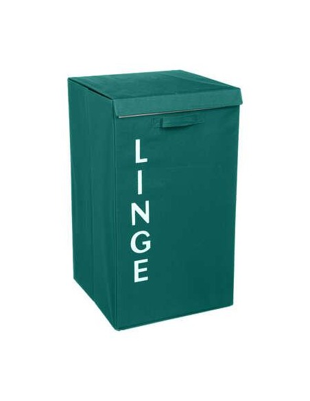 panier linge gm vert ecriture
