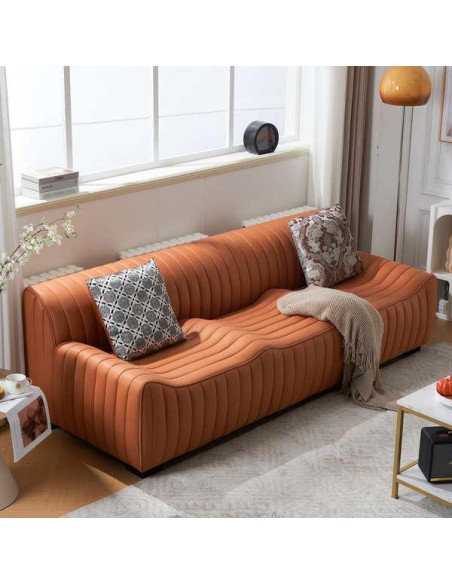 d-bane - canap? 3p baldwin terracotta jxa601-12