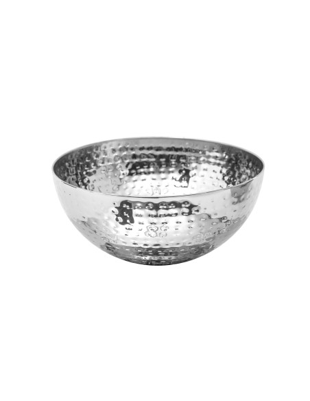 154005e - saladier inox martele d19