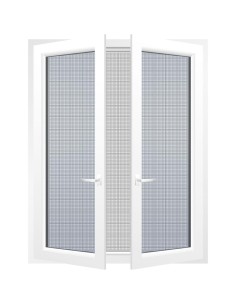 850501 - toile moustiquaire 250x250cm - blanc