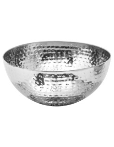 154007e - saladier inox martele d29