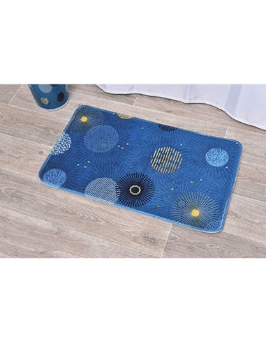 tapis microfibre imprime 45x75 cm - art deco