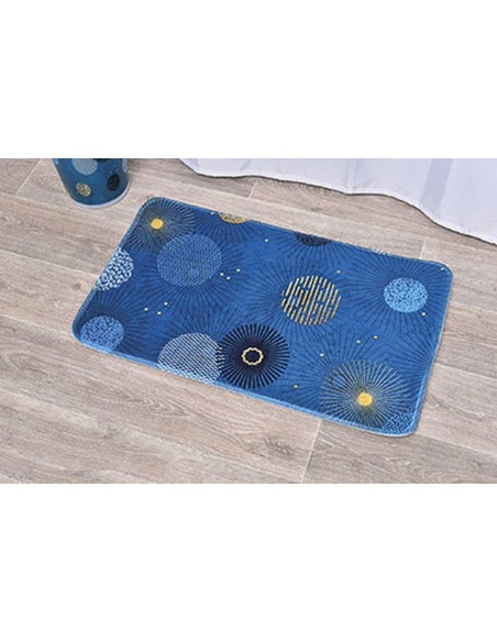 tapis microfibre imprime 45x75 cm - art deco
