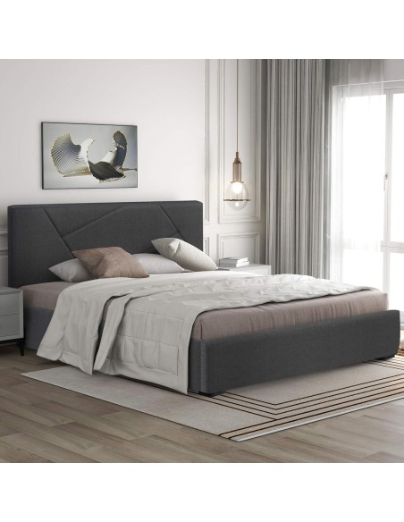 lit kd sans coffre 160x200 cm