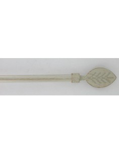 78859b12006  - kit ext 120-210 cm d19 embout cheverny - ivoire/or