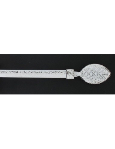 78859b120104 - kit ext 120-210 cm d19 embout cheverny - blanc/noir