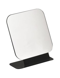 8549108 - miroir metal carre - noir mat