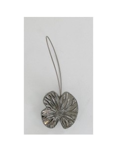 28014991 - embrasse resine aimantee nenuphar pm - graphite