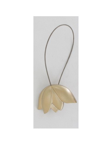 2894980 - embrasse resine aimantee tulipe pm - or mat