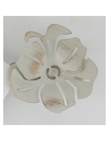 3001106 - pince metal gm coquelicot x2 - ivoire/or