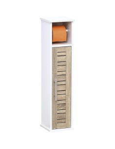 9912306 - meuble reserve et derouleur papier wc 1 porte /1 etagere interieure -