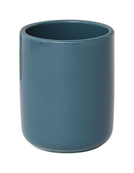 6192119-gobelet dolomite rond - bleu canard