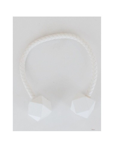 250401 - embrasse mdf twist geometrik gm - blanc