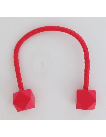 250433-embrasse mdf twist geometrik gm - rouge