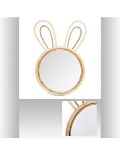 158641 - miroir rtn lapin 37x24