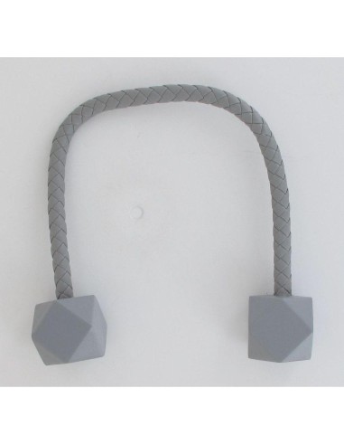 250493 - embrasse mdf twist geometrik gm - argent