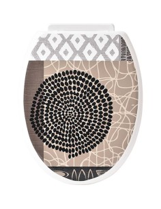 abattant wc pp 18 pouces attaches plastiques - masai