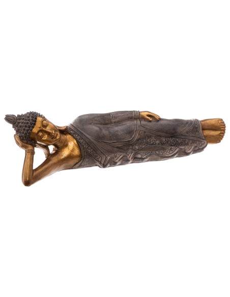 167557 - bouddha allonge resin or l42