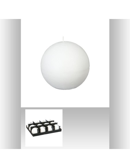 103134 - bge boule olia blc d10 D. 10 cm