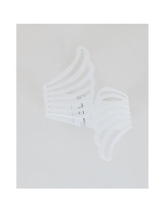 24003102 - embrasse metal manchette angel - blanc laque