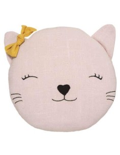 174156-coussin chat rose