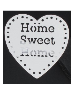 3098102 - pince metal gm home sweet home x2 - blanc laque
