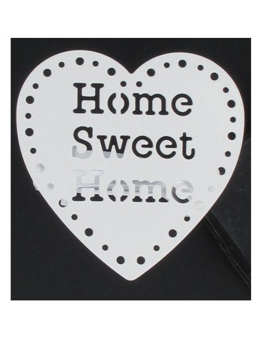 3098102 - pince metal gm home sweet home x2 - blanc laque