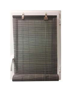 33009018093 - store enrouleur baguettes bambou 90x180cm - gris