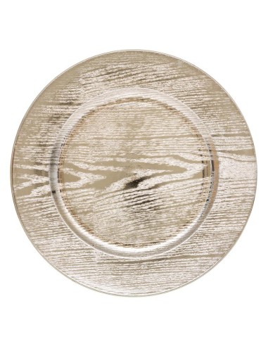 129812or - assiette pres rd bois or 33cm