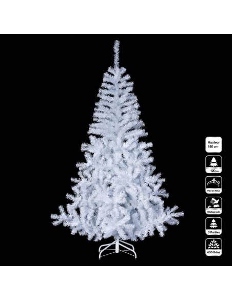 sapin elegant blanc 180cm