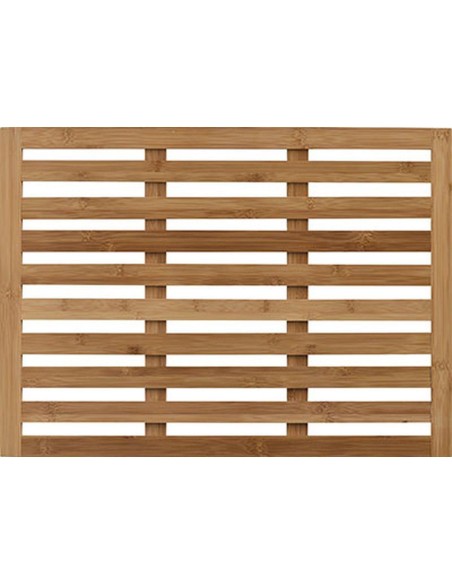 7410195 - caillebotis bambou antiderapant 62x45 cm - bambou