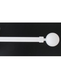 75037b120108 - kit ext 120-210 cm d19 embout basic - blanc mat