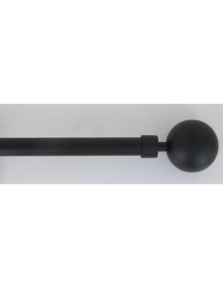 75037b120955 - kit ext 120-210 cm d19 embout basic - noir mat