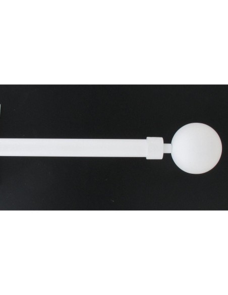 75037b210108 - kit ext 210-380 cm d19 embout basic - blanc mat