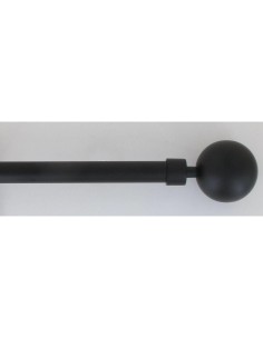 75037b210955 - kit ext 210-380 cm d19 embout basic - noir mat