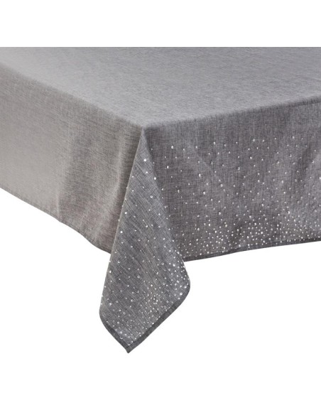 nappe tisse/strass ar 140x360