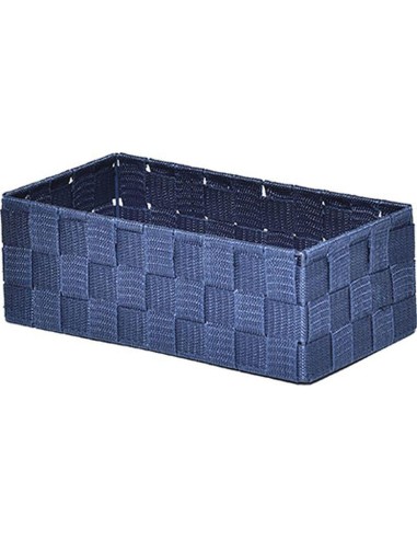 panier mm polyester 27x14x9,5 cm - bleu marine