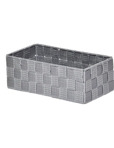 panier mm polyester 27x14x9,5 cm - gris