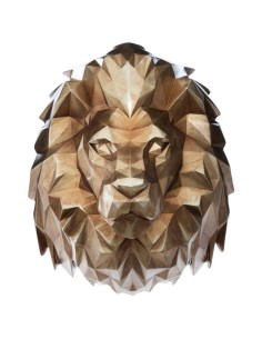 162582c - susp tro resine lion or 41cm
