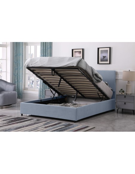 9560 - lit kd coffre gris 140x190 zr198-24