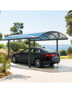 159703 carport belize 5x3m graphite